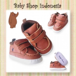 sepatu brown  large